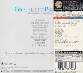 CD Gino Vannelli: Brother To Brother = ブラザー・トゥ・ブラザー 565927