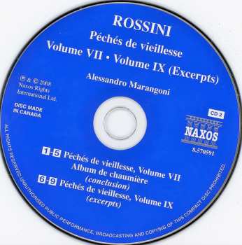 2CD Gioacchino Rossini: Complete Piano Music, 1 235284