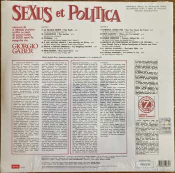 LP Giorgio Gaber: Sexus Et Politica CLR | LTD | NUM 624487