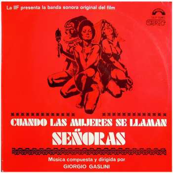 LP Giorgio Gaslini: Cuando Las Mujeres Se Llaman Señoras (Banda Sonora Original) 591463