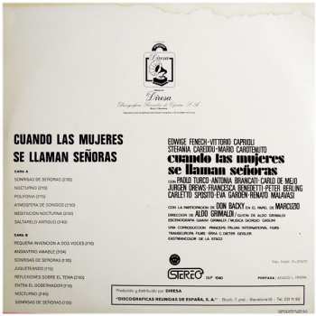 LP Giorgio Gaslini: Cuando Las Mujeres Se Llaman Señoras (Banda Sonora Original) 591463