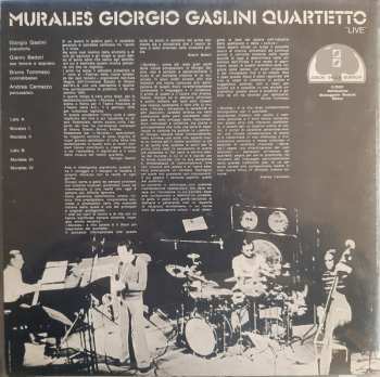 LP Giorgio Gaslini Quartet: Murales - Giorgio Gaslini Quartetto Live 551614