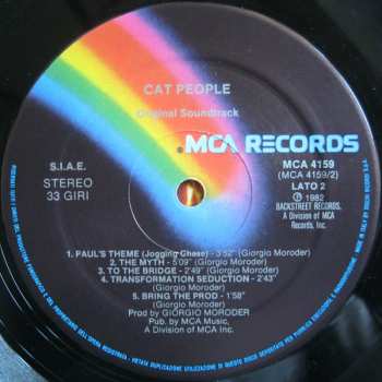 LP Giorgio Moroder: Cat People (Original Soundtrack) 631178