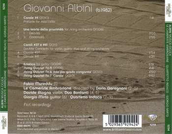 CD Giovanni Albini: Musica Ciclica 455100