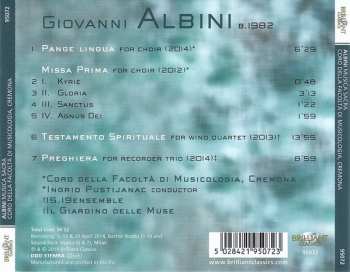 CD Giovanni Albini: Musica Sacra 618534