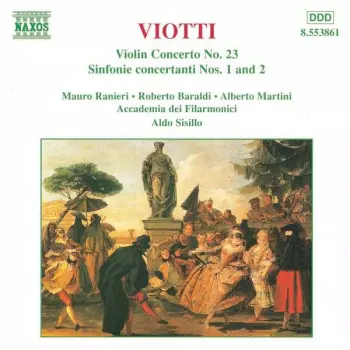 Violin Concerto No. 23 • Sinfonie Concertanti Nos. 1 And 2