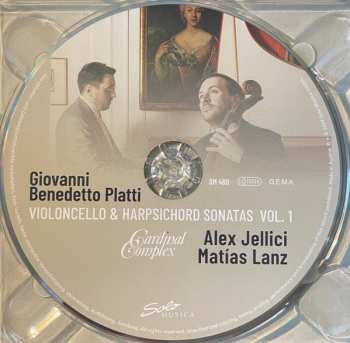 CD Giovanni Benedetto Platti: Violoncello & Harpsichord Sonatas Vol.1 625759