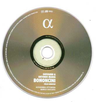 CD Giovanni Bononcini: Cello Sonatas 559339