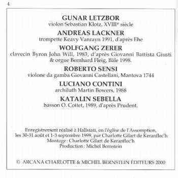 CD Gunar Letzbor: Capricci Armonici Opera Qvarta 304744