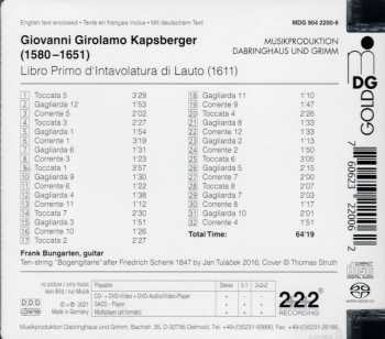 SACD Giovanni Girolamo Kapsberger: Libro Primo 1611 572226