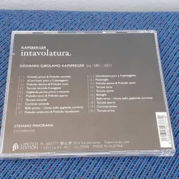 CD Giovanni Girolamo Kapsberger: Intavolatura 268369