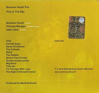 CD Giovanni Guidi Trio: This Is The Day 330554