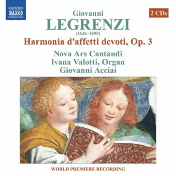 Harminia D'Affetti Devoti, Op. 3