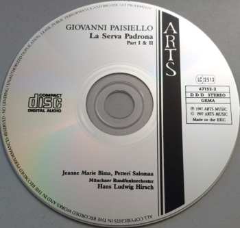 CD Münchner Rundfunkorchester: La Serva Padrona 642190