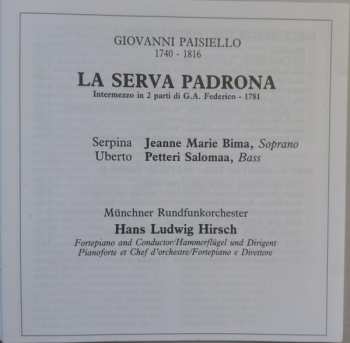 CD Münchner Rundfunkorchester: La Serva Padrona 642190