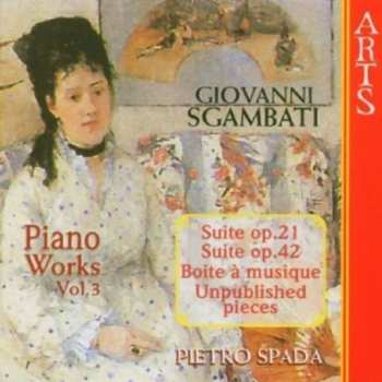 CD Giovanni Sgambati: Piano Works Vol. 3 613130