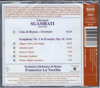 CD Francesco La Vecchia: Symphony No. 1 • Cola Di Rienzo - Overture 248941