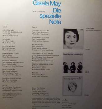 LP Gisela May: Die Spezielle Note 43320