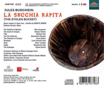 CD Giulio Ricordi: La Secchia Rapita (The Stolen Bucket) 644167