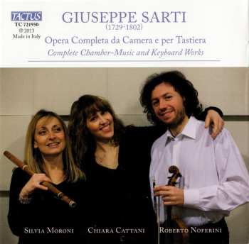 6CD Giuseppe Sarti: Opera Completa Da Camera E Per Tastiera 332494