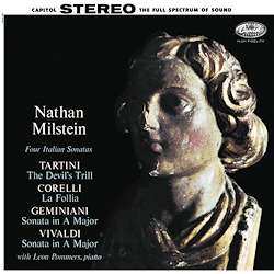 Album Giuseppe Tartini: Nathan Milstein - Four Italian Sonatas