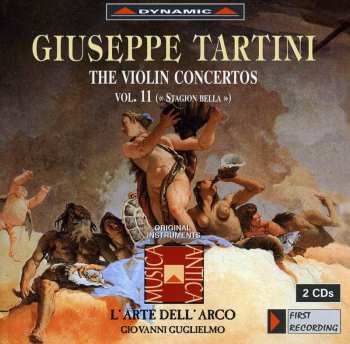 2CD Giuseppe Tartini: Violinkonzerte Vol.11 644108