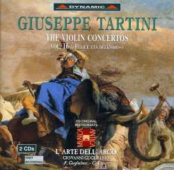 2CD Giuseppe Tartini: Violinkonzerte Vol.16 644149