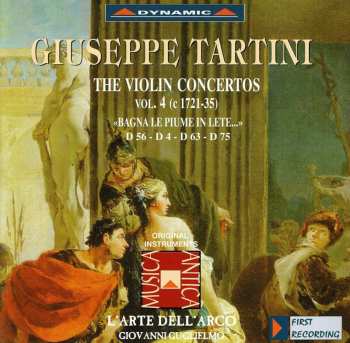 CD Giuseppe Tartini: Violinkonzerte Vol.4 644157