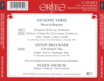 2CD Giuseppe Verdi: Requiem / Te Deum 627125