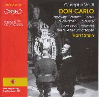 3CD Dietrich Fischer-Dieskau: Don Carlos 622613