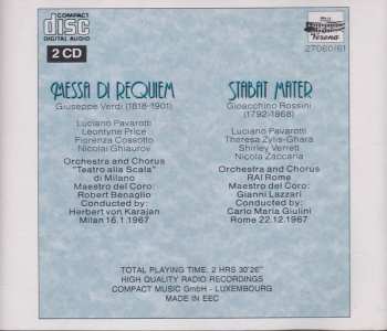 2CD Giuseppe Verdi: Messa Di Requiem / Stabat Mater 649176