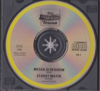 2CD Giuseppe Verdi: Messa Di Requiem / Stabat Mater 649176