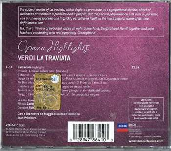 CD Giuseppe Verdi: La Traviate 30543