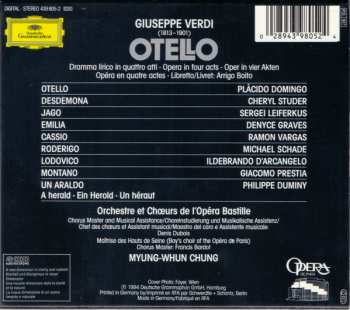 2CD Giuseppe Verdi: Otello 44813