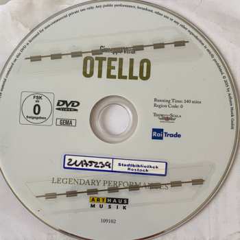 DVD Giuseppe Verdi: Otello 558870