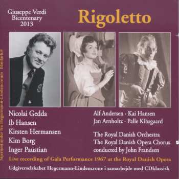 2CD Wiener Philharmoniker: Rigoletto (gesungen In Dänisch) 583016