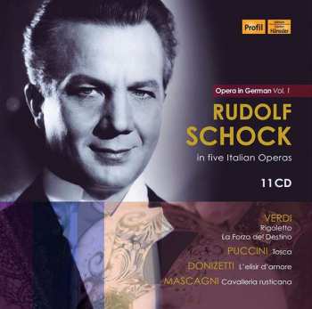 Album Giuseppe Verdi: Rudolf Schock - Opera In German Vol.1