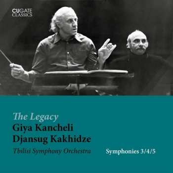 Album Giya Kancheli: Symphonies 3/4/5