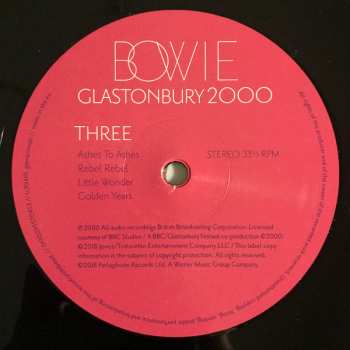 3LP David Bowie: Glastonbury 2000 14157