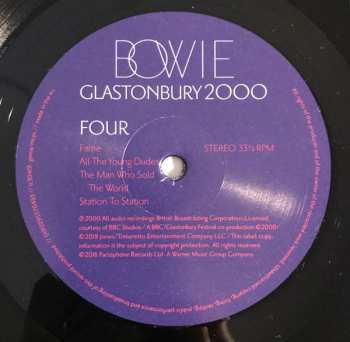 3LP David Bowie: Glastonbury 2000 14157