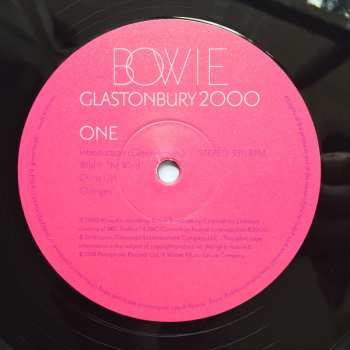 3LP David Bowie: Glastonbury 2000 14157