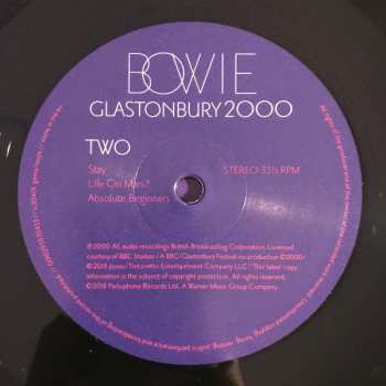 3LP David Bowie: Glastonbury 2000 14157