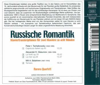 CD Pyotr Ilyich Tchaikovsky: Russische Romantik (Klaviertranskriptionen) 548786