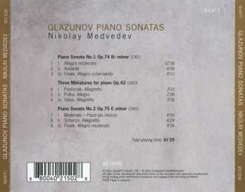 CD Alexander Glazunov: Piano Sonatas 586972