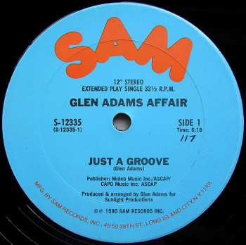 Album Glen Adams Affair: Just A Groove