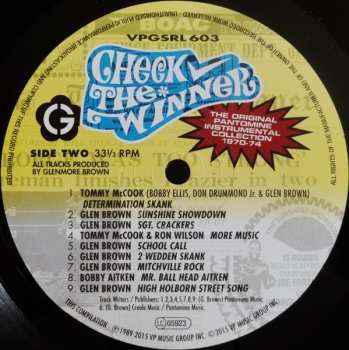 LP Glen Brown: Check The Winner (The Original Pantomine Instrumental Collection 1970-74) 466004