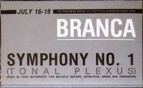 Album Glenn Branca: Symphony No. 1 (Tonal Plexus)