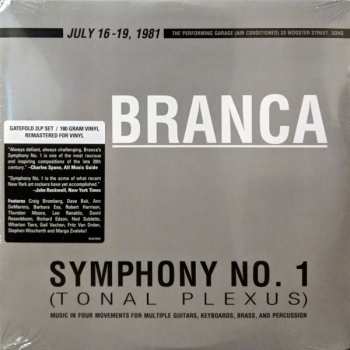 2LP Glenn Branca: Symphony No. 1 (Tonal Plexus) 569315