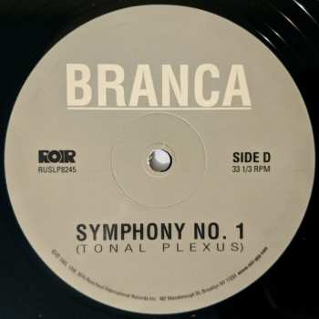 2LP Glenn Branca: Symphony No. 1 (Tonal Plexus) 569315