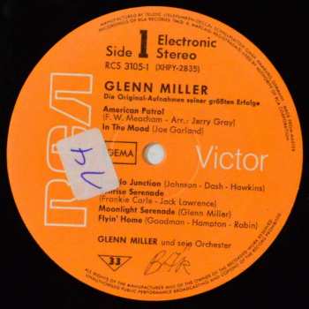 2LP Glenn Miller: Die Originalaufnahmen Seiner Größten Erfolge (2xLP) 360346